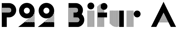 P22 Bifur A Font