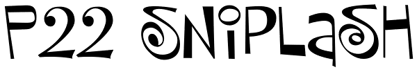 P22 Sniplash Font