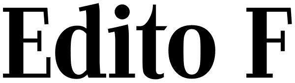 Edito F Font