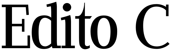 Edito C Font