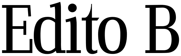 Edito B Font