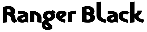 Ranger Black Font