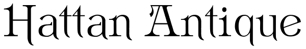 Hattan Antique Font