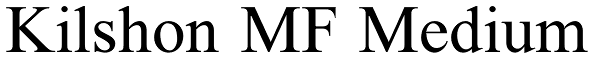 Kilshon MF Medium Font