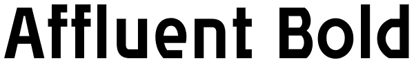 Affluent Bold Font