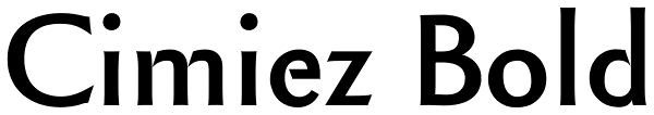 Cimiez Bold Font