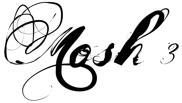 Mosh 3 Font