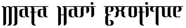 Mata Hari Exotique Font