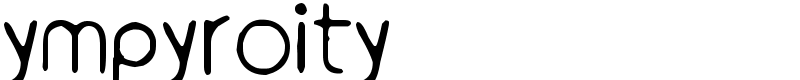 ympyroity Font