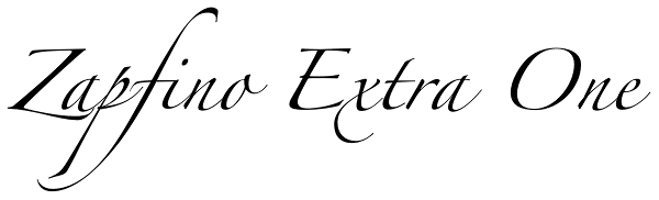 Zapfino Extra One Font