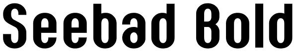 Seebad Bold Font