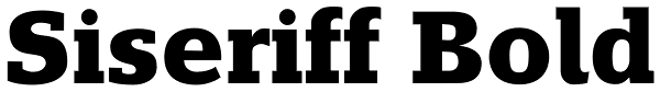 Siseriff Bold Font