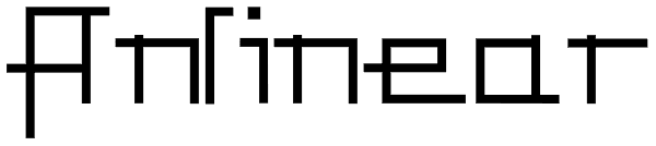 Anlinear Font