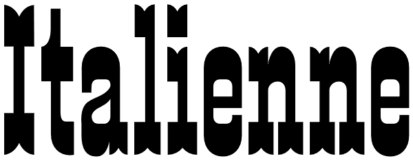 Italienne Font