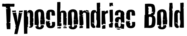 Typochondriac Bold Font