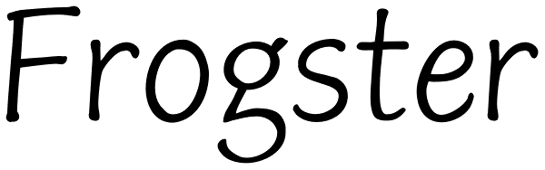 Frogster Font