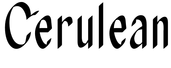 Cerulean Font