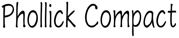 Phollick Compact Font