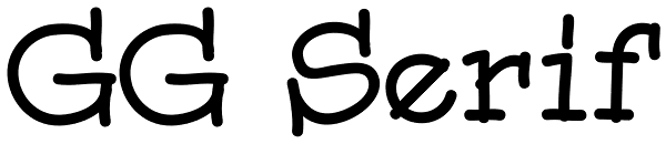 GG Serif Font