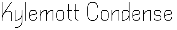 Kylemott Condense Font