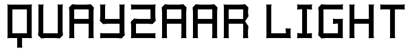 Quayzaar Light Font