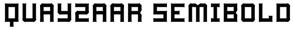 Quayzaar SemiBold Font