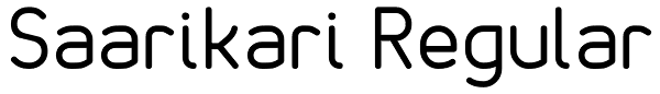 Saarikari Regular Font