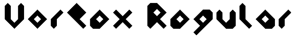 Vortex Regular Font