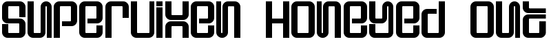 Supervixen Honeyed Out Font