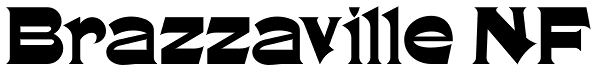 Brazzaville NF Font