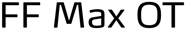 FF Max OT Font