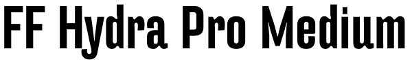 FF Hydra Pro Medium Font