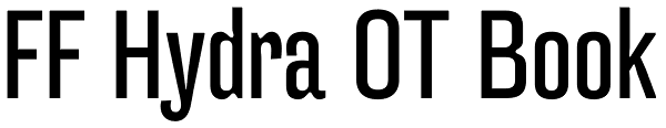 FF Hydra OT Book Font