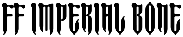 FF Imperial Bone Font