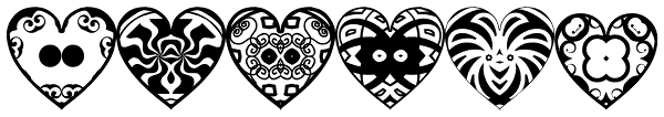 Hearts Font