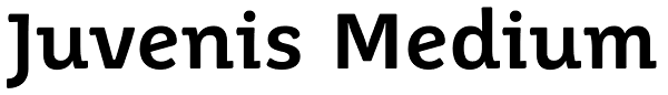 Juvenis Medium Font