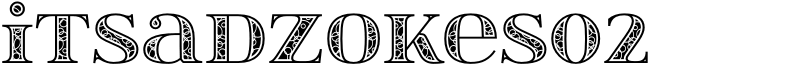 itsadzokeS02 Font