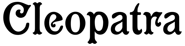 Cleopatra Font