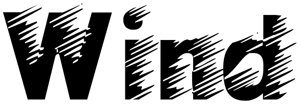 Wind Font