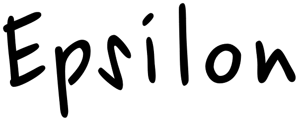 Epsilon Font