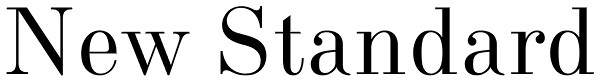 New Standard Font