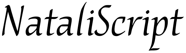 NataliScript Font