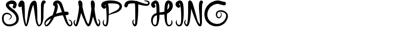 swampthing Font