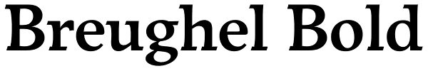 Breughel Bold Font