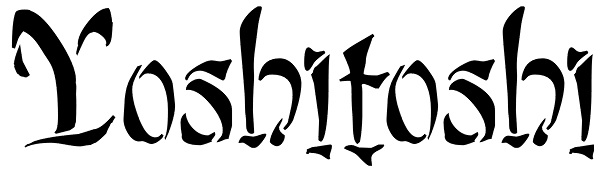 Yoshitoshi Font