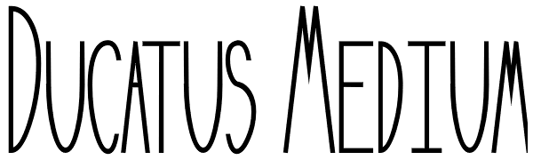 Ducatus Medium Font