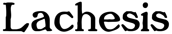 Lachesis Font