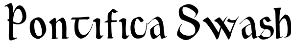 Pontifica Swash Font