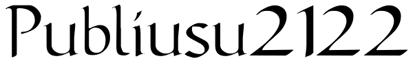 Publiusu2122 Font