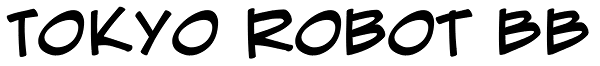 Tokyo Robot BB Font